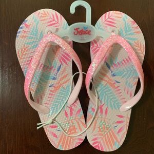 Justice flip flops